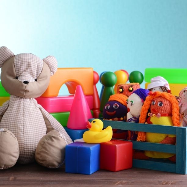 Produtos mais vendidos durante a época de dia das crianças